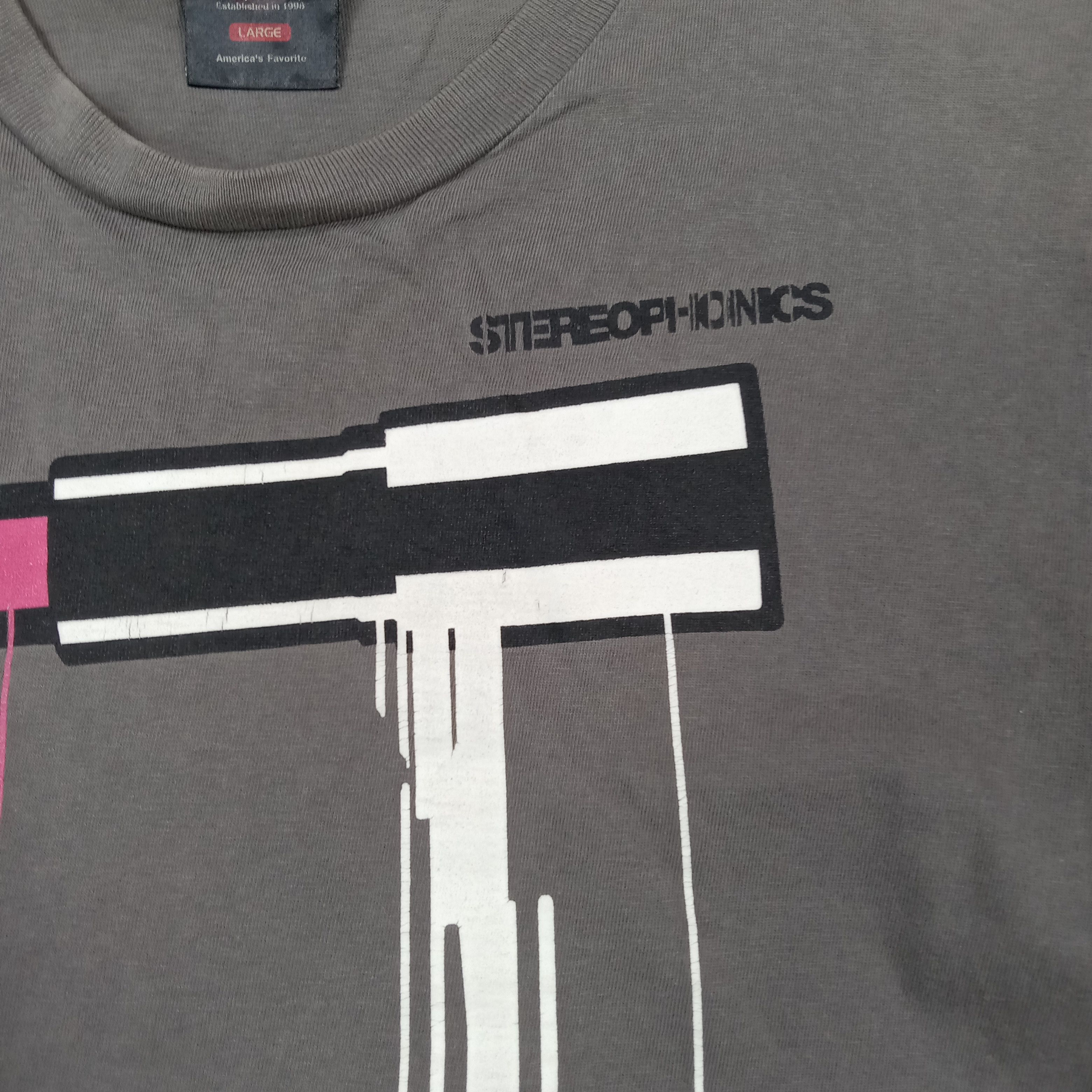Vintage Stereophonics Rock Band Tshirt C276N47 Size US L / EU 52-54 / 3 - 3 Thumbnail