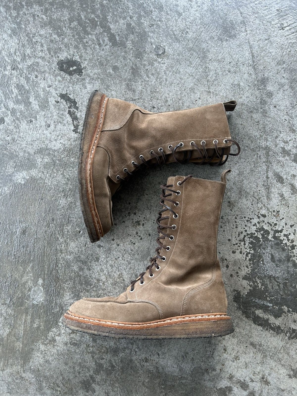 Balmain Balmain Homme AW11 Combat Ranger Boots Decarnin Size US 9.5 / EU 42-43 - 2 Thumbnail