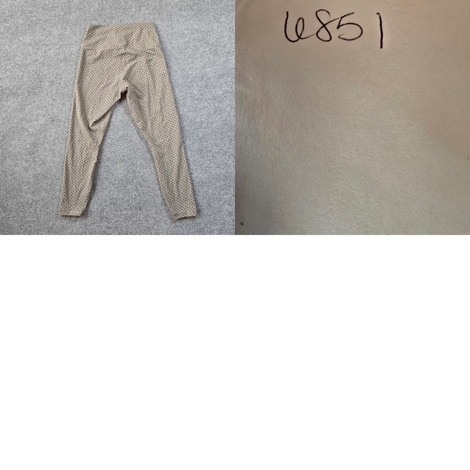 Everlane Everlane Pants Womens Size Large Gray Polka Dot Perform Ankle Stretch Leggings Size 36" / US 14 / IT 50 - 8 Thumbnail