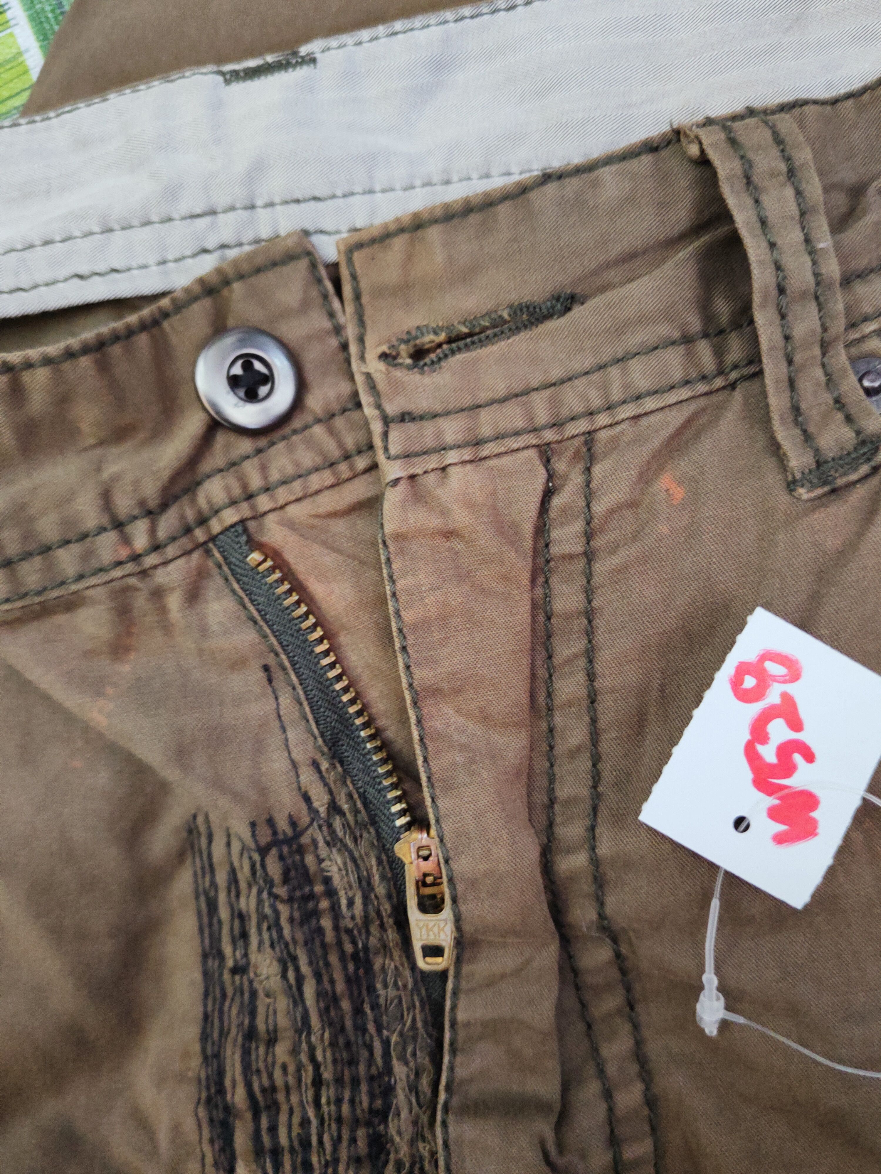 Japanese Brand DL Destrad Khaki Multipocket Tactical Cargo Pants #W528 Size US 31 - 16 Thumbnail