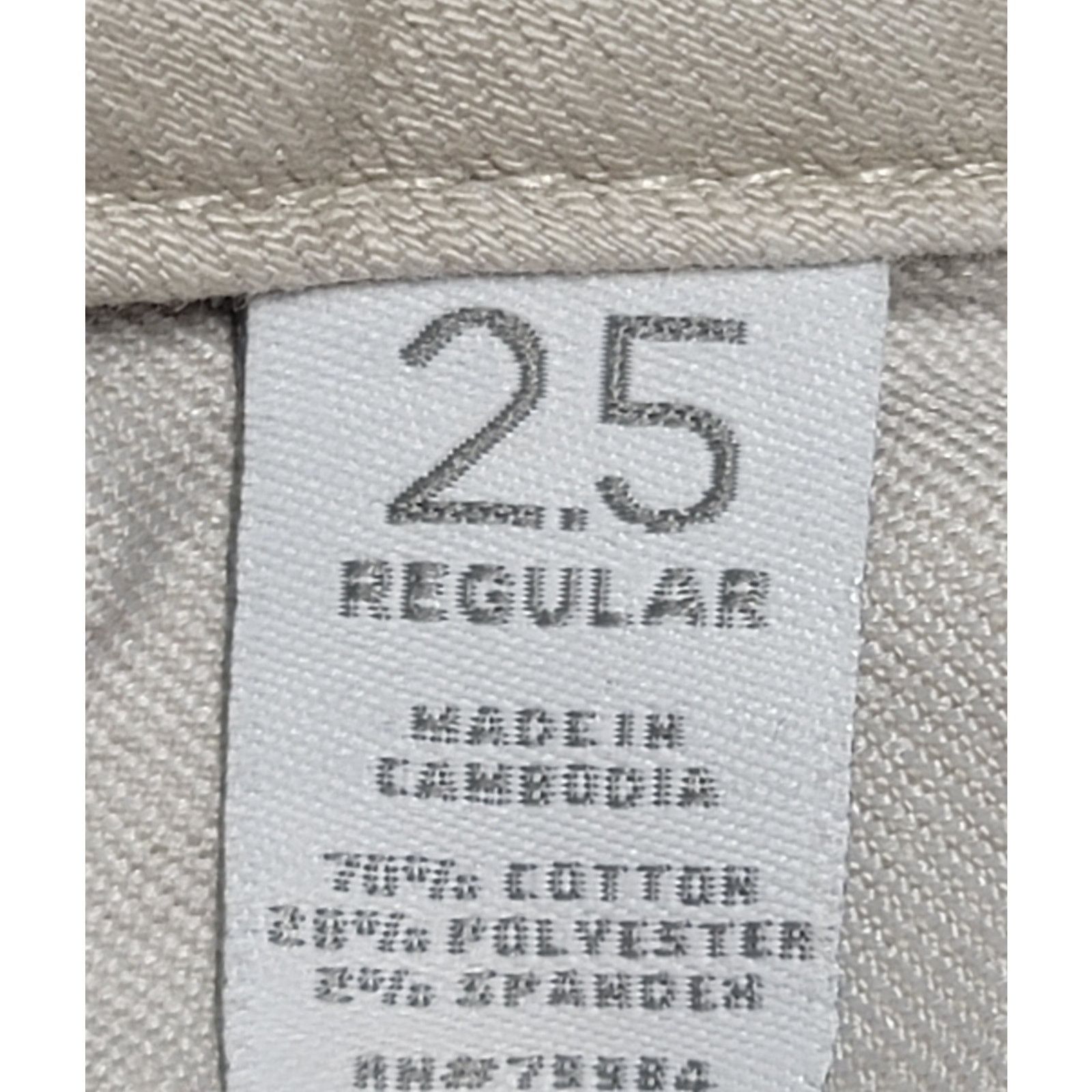 Chicos Chico's Platinum Tan Denim Jeans 25R Lightweight Stretch Size 36" / US 14 / IT 50 - 4 Thumbnail