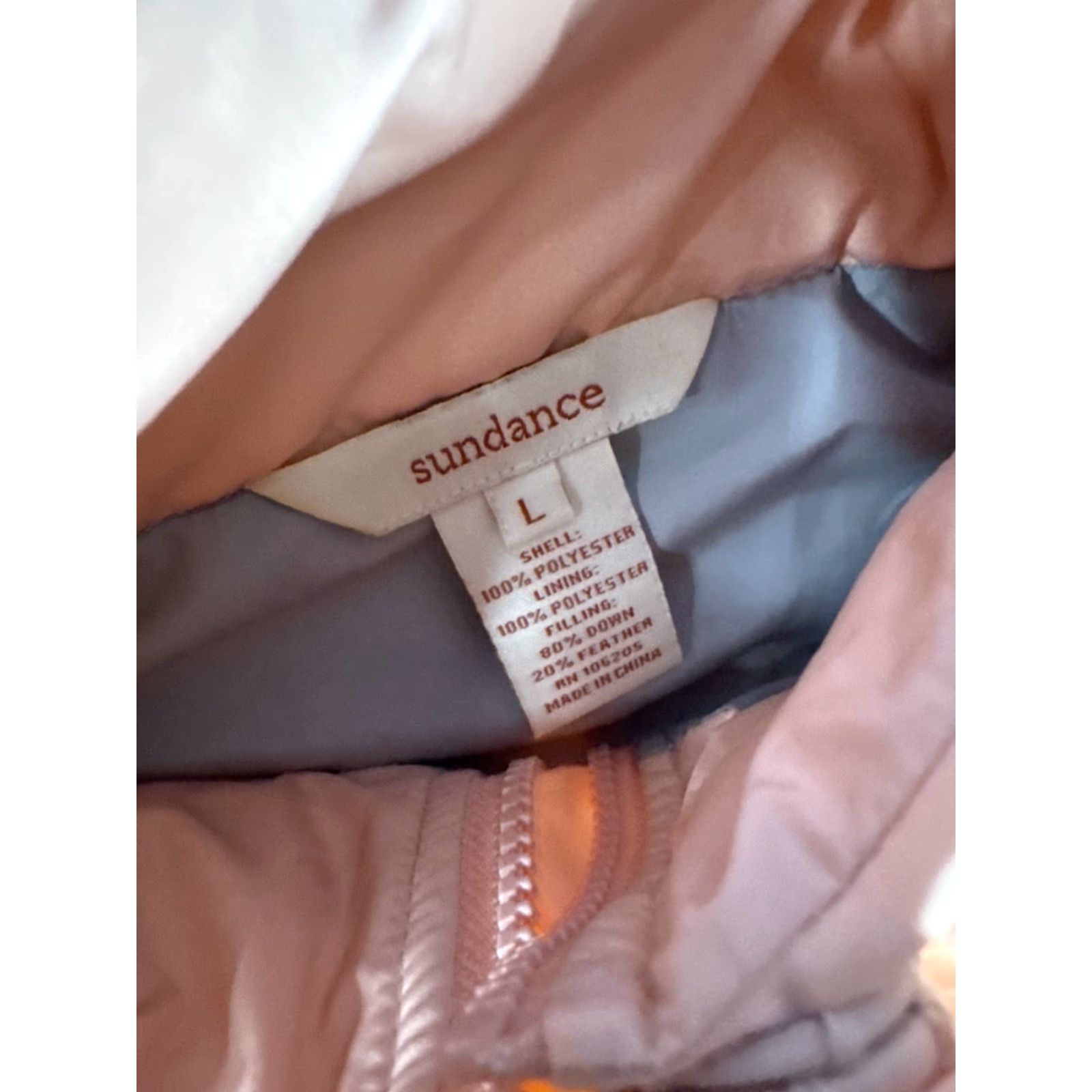 Vintage Sundance Puffer Vest Womens L Peach Pink Vest Puffer Jacket Womens Size L Pink, Peach, Sundance, Vest, Women’s, Puffy, Puffer, Jacket, Size L Size L / US 10 / IT 46 - 2 Thumbnail
