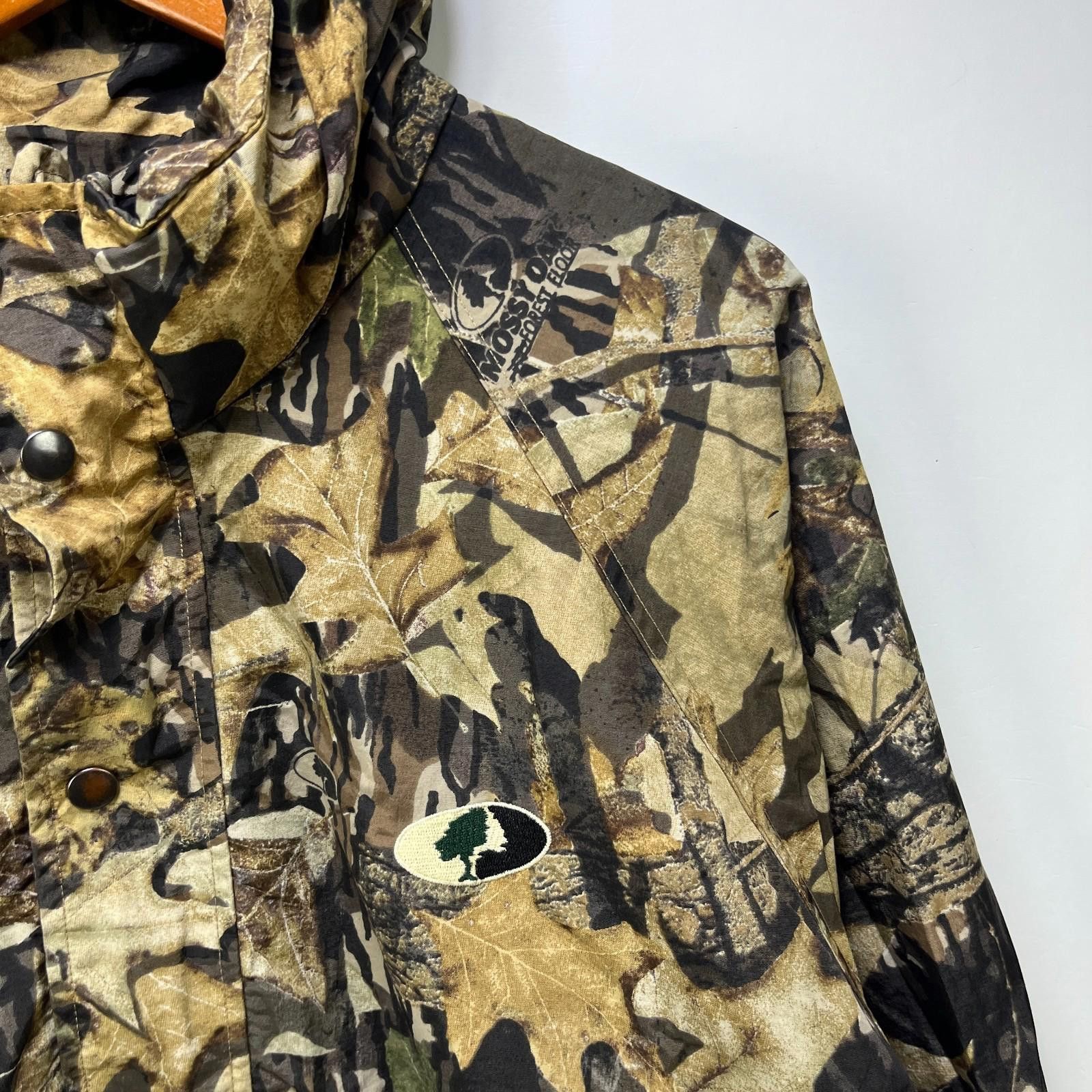 Mossy Oaks Vintage 90s Realtree Camo Hooded Windbreaker Jacket XL 2XL Size US XL / EU 56 / 4 - 3 Thumbnail