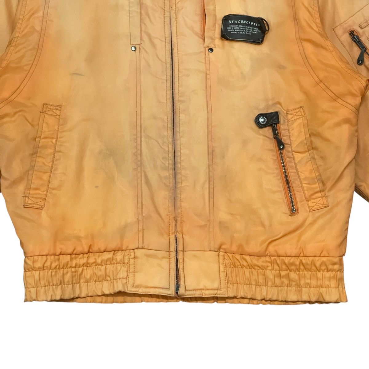 Kadoya Vtg Kadoya New Conceptor Powered-RJ 2W Biker Bomber Jacket Size US M / EU 48-50 / 2 - 9 Thumbnail