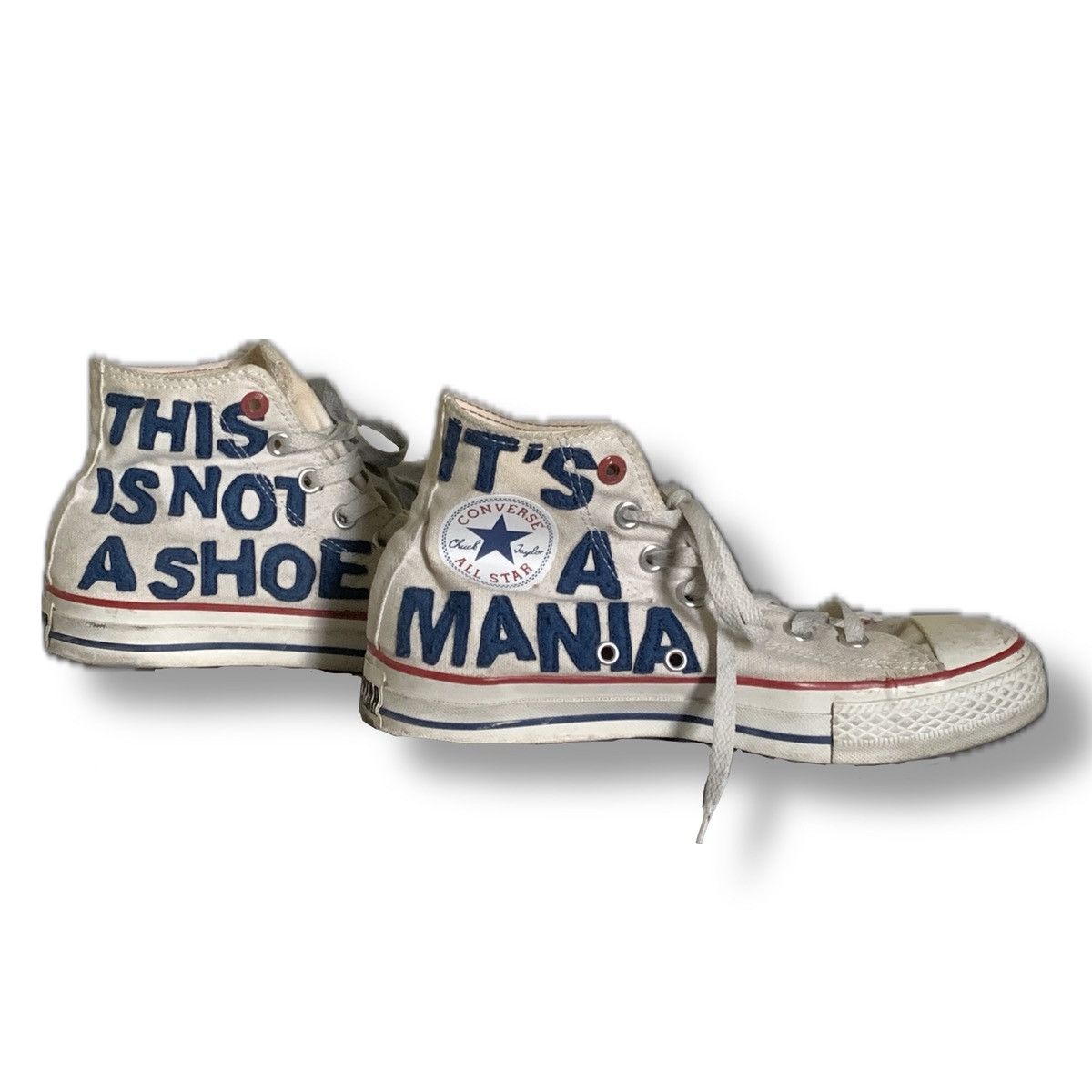 Converse Converse All Star “This is not a shoe, it’s a mania” Size US 7 / IT 37 - 2 Thumbnail