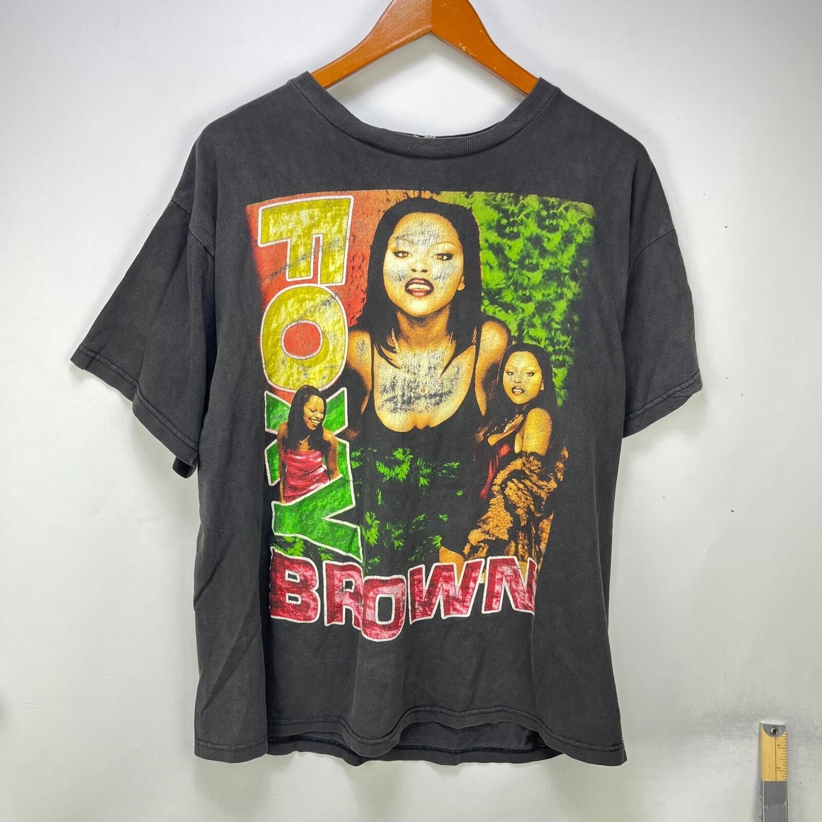 Vintage Vintage 90s Foxy Brown T Shirt Rap Tee Boot AZ Nas XL Firm Size US XL / EU 56 / 4 - 1 Thumbnail