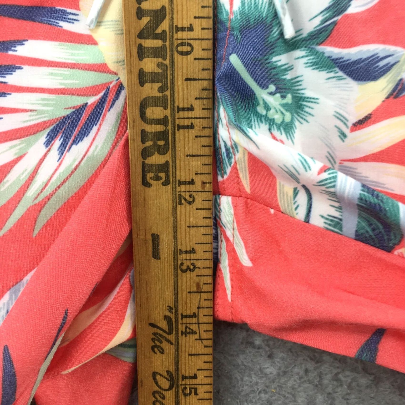 Vintage Goodfellow & Co Tropical Board Shorts Mens XXL Pink Hawaiian Elastic Waist Size US 39 - 6 Thumbnail