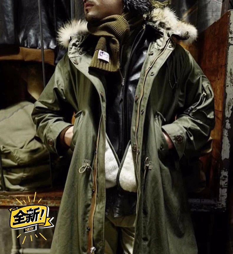 The Real McCoy's The Real Mccoy's M-1948 Parka - Classic Fisherman's Windbre Size US M / EU 48-50 / 2 - 8 Thumbnail