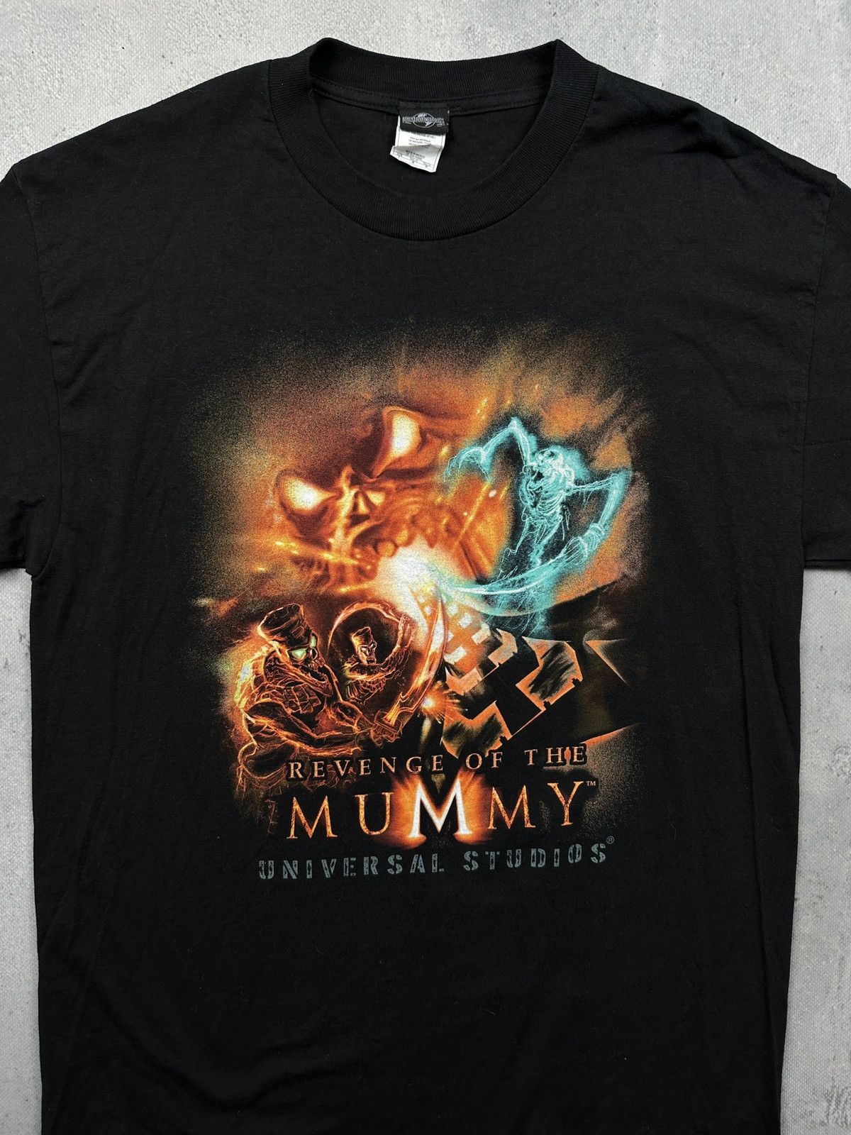 Universal Studios Vintage Universal Studios Revenge of the Mummy T-shirt Rare Size US L / EU 52-54 / 3 - 10 Thumbnail