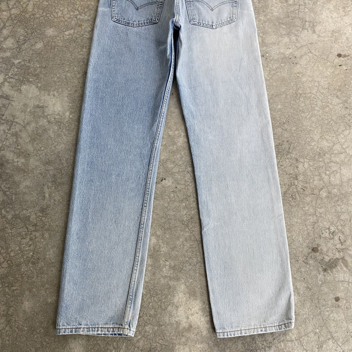 Levi's Vintage Late 90’s Levis 501 Faded Light Blue Jeans Size US 31 - 15 Thumbnail