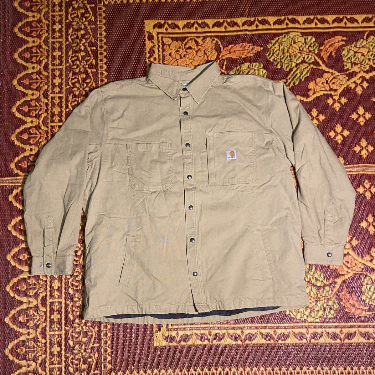 Carhartt Carhartt Rugged Flex Fleece Lined Shirt Size US XXL / EU 58 / 5 - 2 Thumbnail