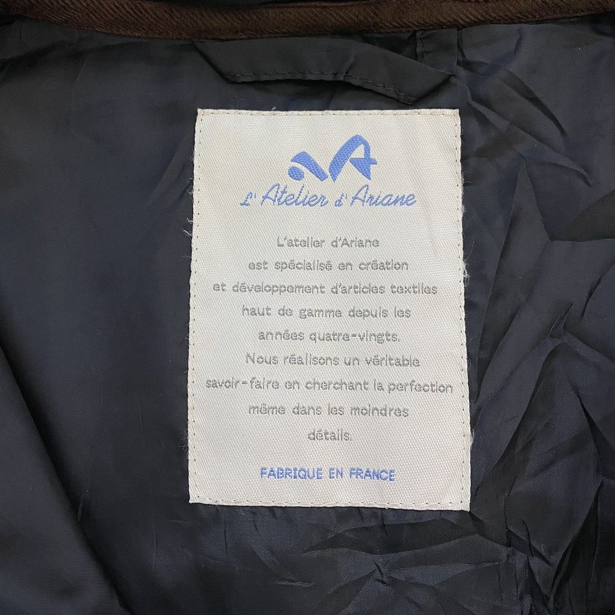 Other L'ATELIER D'ARIANE Italian Brand Button Up Fleece Quilted Size US S / EU 44-46 / 1 - 3 Thumbnail
