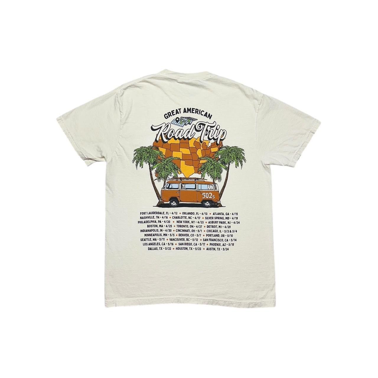 Band Tees × Comfort Colors The 502s Great American Roadtrip Tour Spring T-Shirt Size US M / EU 48-50 / 2 - 1 Thumbnail
