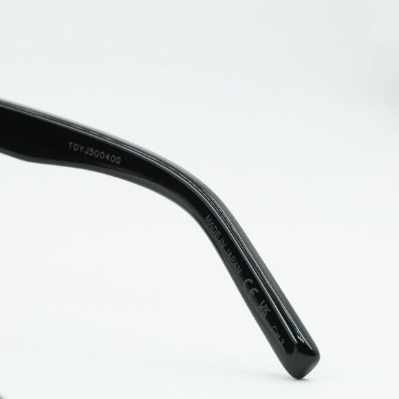 Saint Laurent Paris Saint Laurent SL537 PALACE 001 Sunglasses Black Shield Frame Size ONE SIZE - 8 Thumbnail
