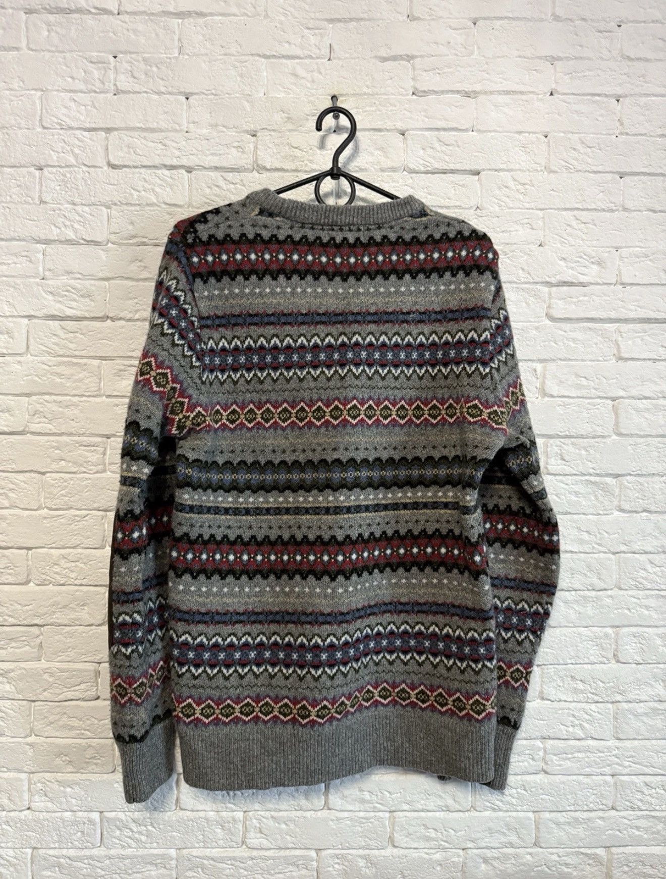 Barbour Barbour Knit Sweater Wool Fair Isle Sz M Size US M / EU 48-50 / 2 - 5 Thumbnail