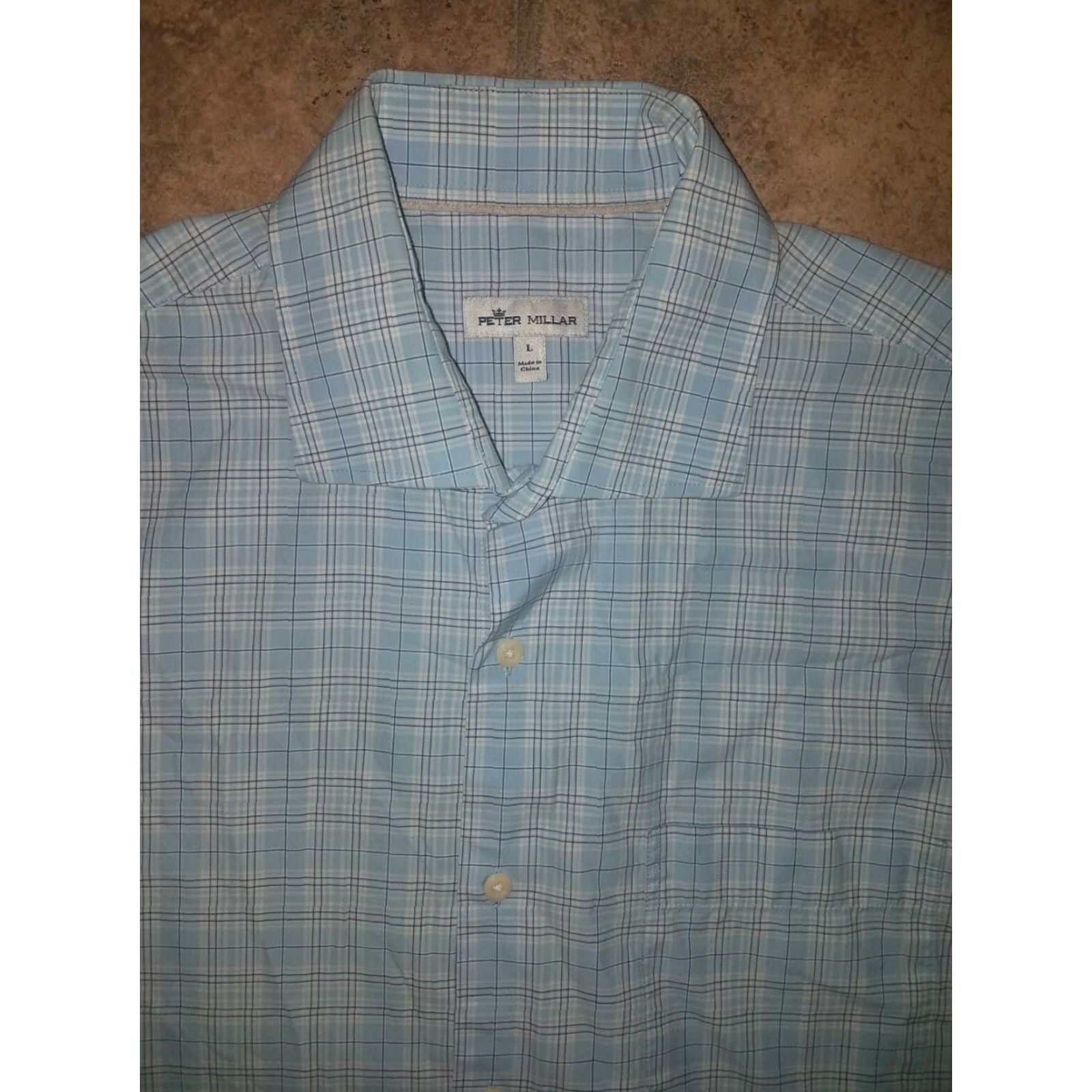 Peter Millar Peter Millar Multicolored Button Down Short Sleeve Shirt Mens Large Size US L / EU 52-54 / 3 - 2 Thumbnail