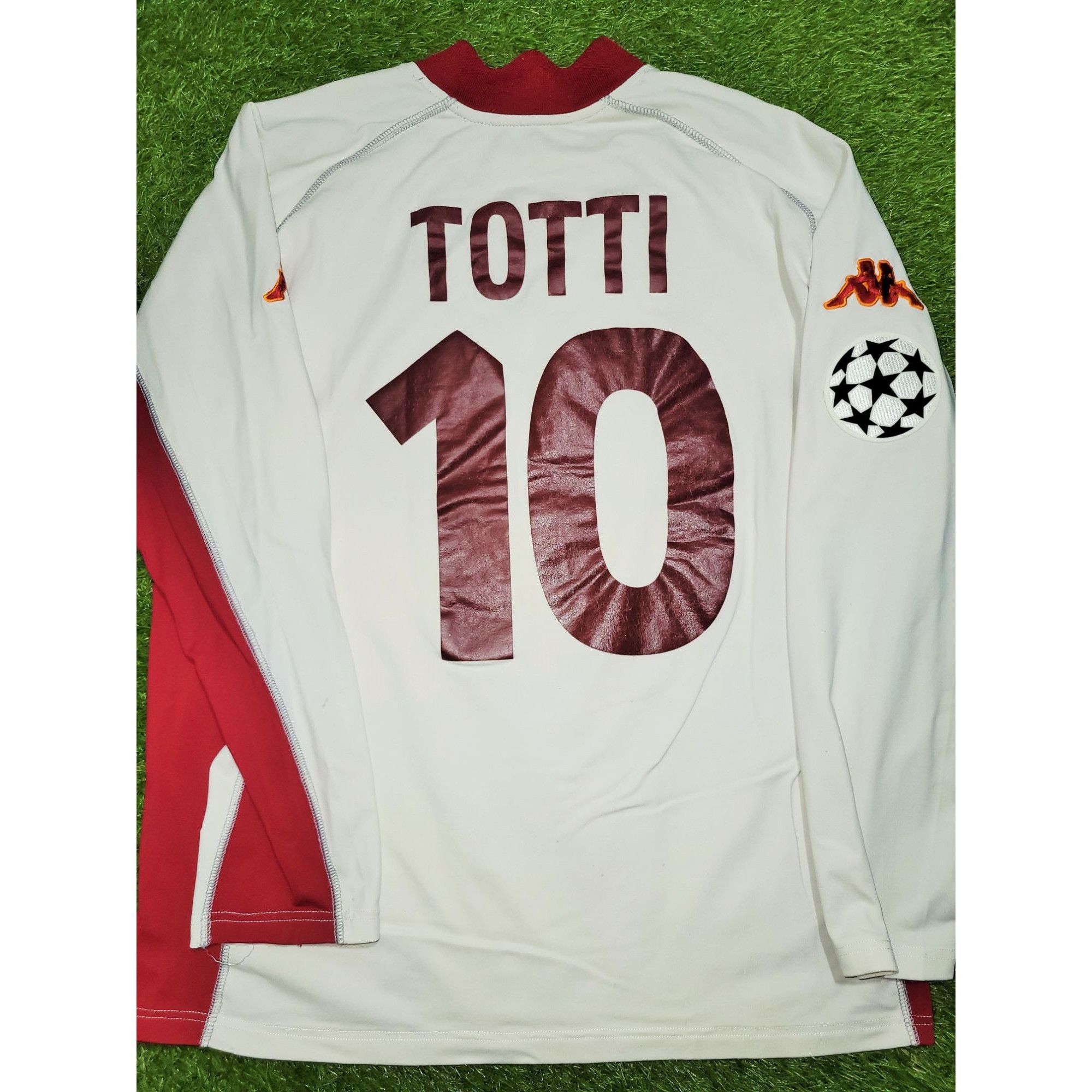 Rare Vintage AS Roma Kappa L 2001/2002 INA Assitalia Away
