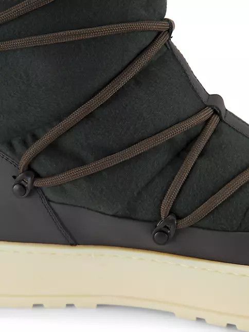 Loro Piana o1srvl11e0225 Snow Wander Quilted Boots in Black Size US 9 / EU 42 - 5 Thumbnail