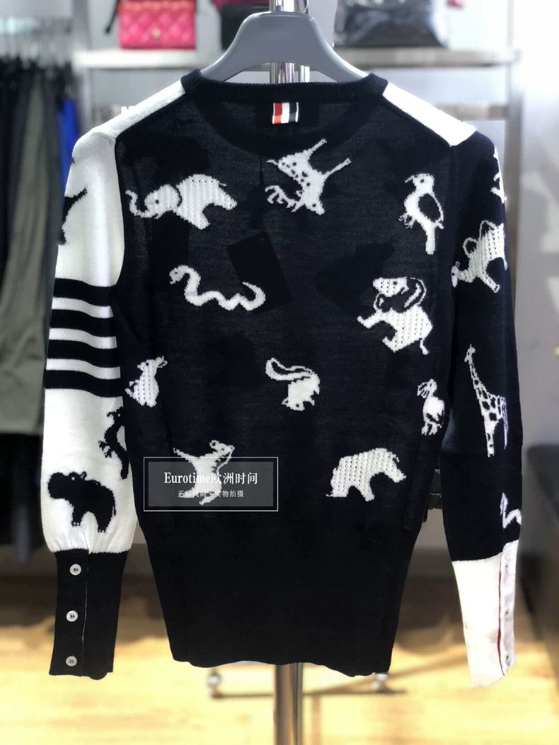 Thom Browne Thom Browne Plaid wool sweater Size M / US 6-8 / IT 42-44 - 2 Thumbnail