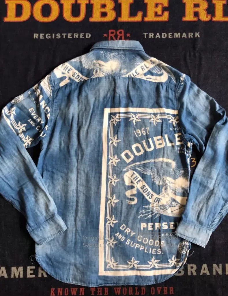 RRL Ralph Lauren RRL Ralph Lauren Outdated old shirt Size US S / EU 44-46 / 1 - 4 Thumbnail
