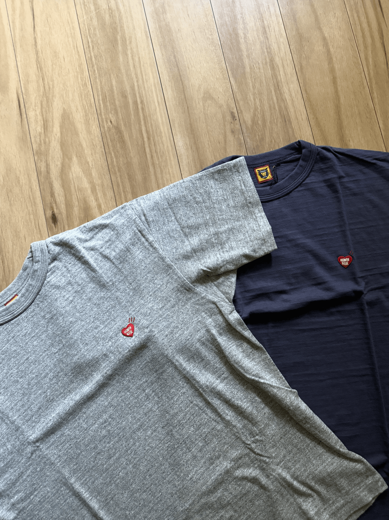 Human Made x2 OG Human Made Nigo Loopwheel Heart Embroidered logo Tee Size US XL / EU 56 / 4 - 9 Thumbnail