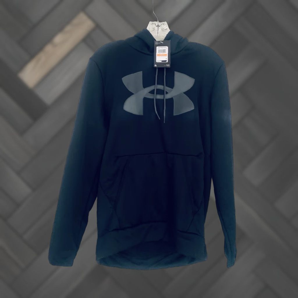 Under Armour Under Armour Hoodie Men’s Fleece Big Logo Pullover Black Size S Regular Loose Fit hooded Logo Size US S / EU 44-46 / 1 - 1 Thumbnail