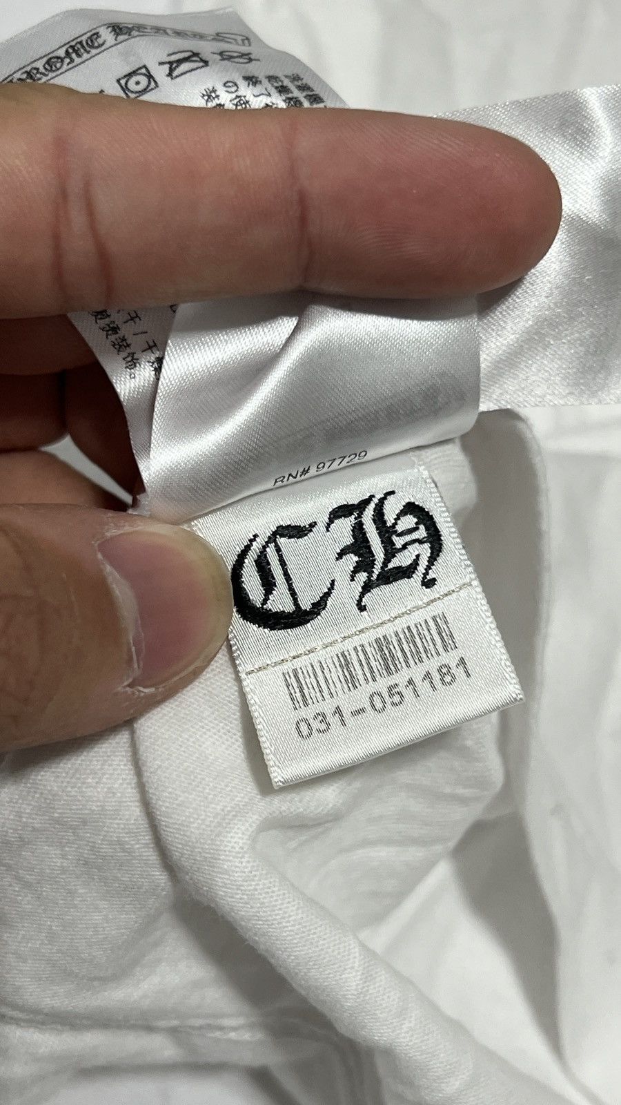 Chrome Hearts Chrome Hearts Miami Art Basel White T Shirt Size US S / EU 44-46 / 1 - 11 Thumbnail