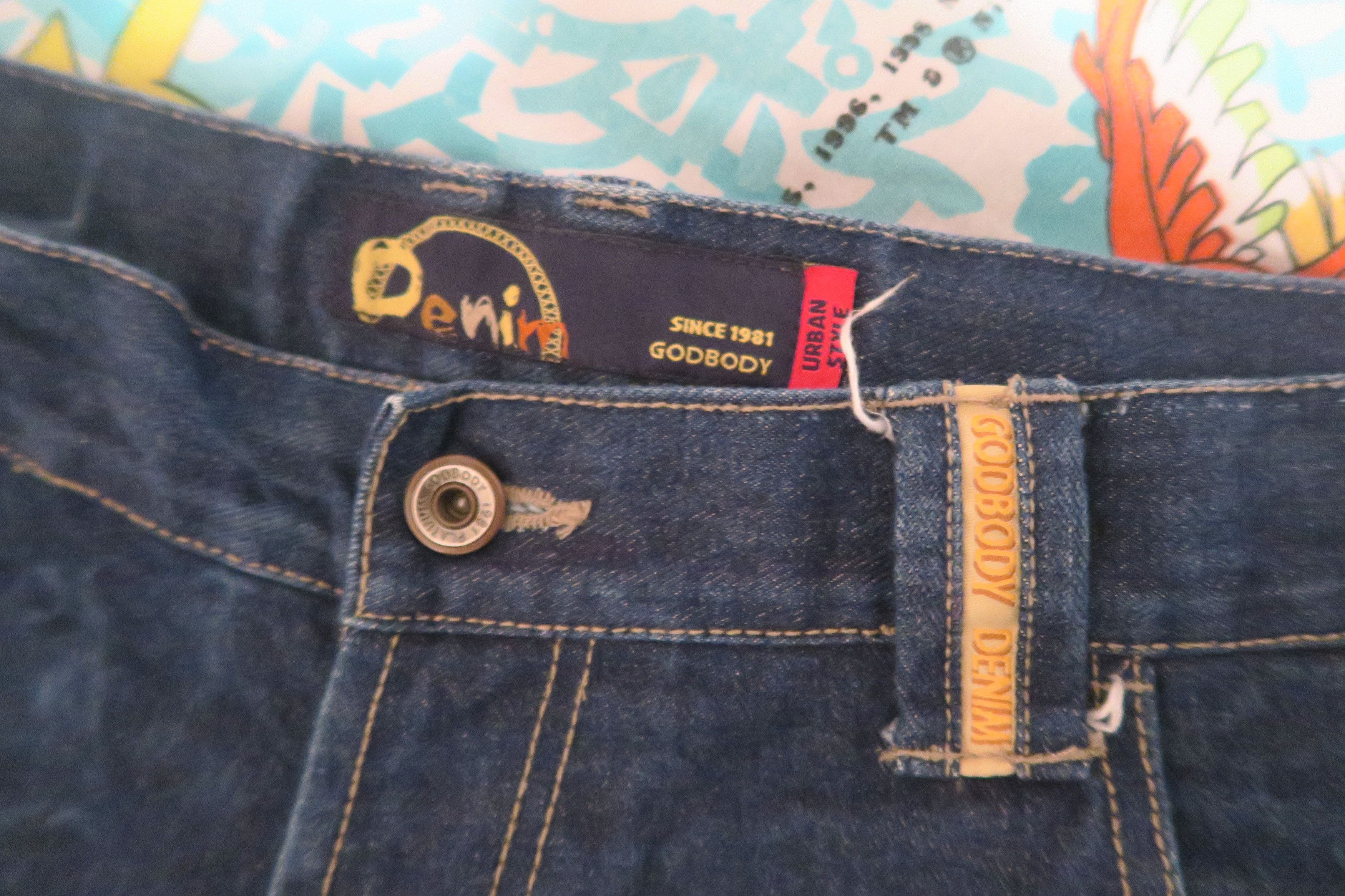 Vintage VTG Godbody Denim Urban 40x33 Baggy Carpenter Jeans Painter Size US 40 / EU 56 - 3 Thumbnail