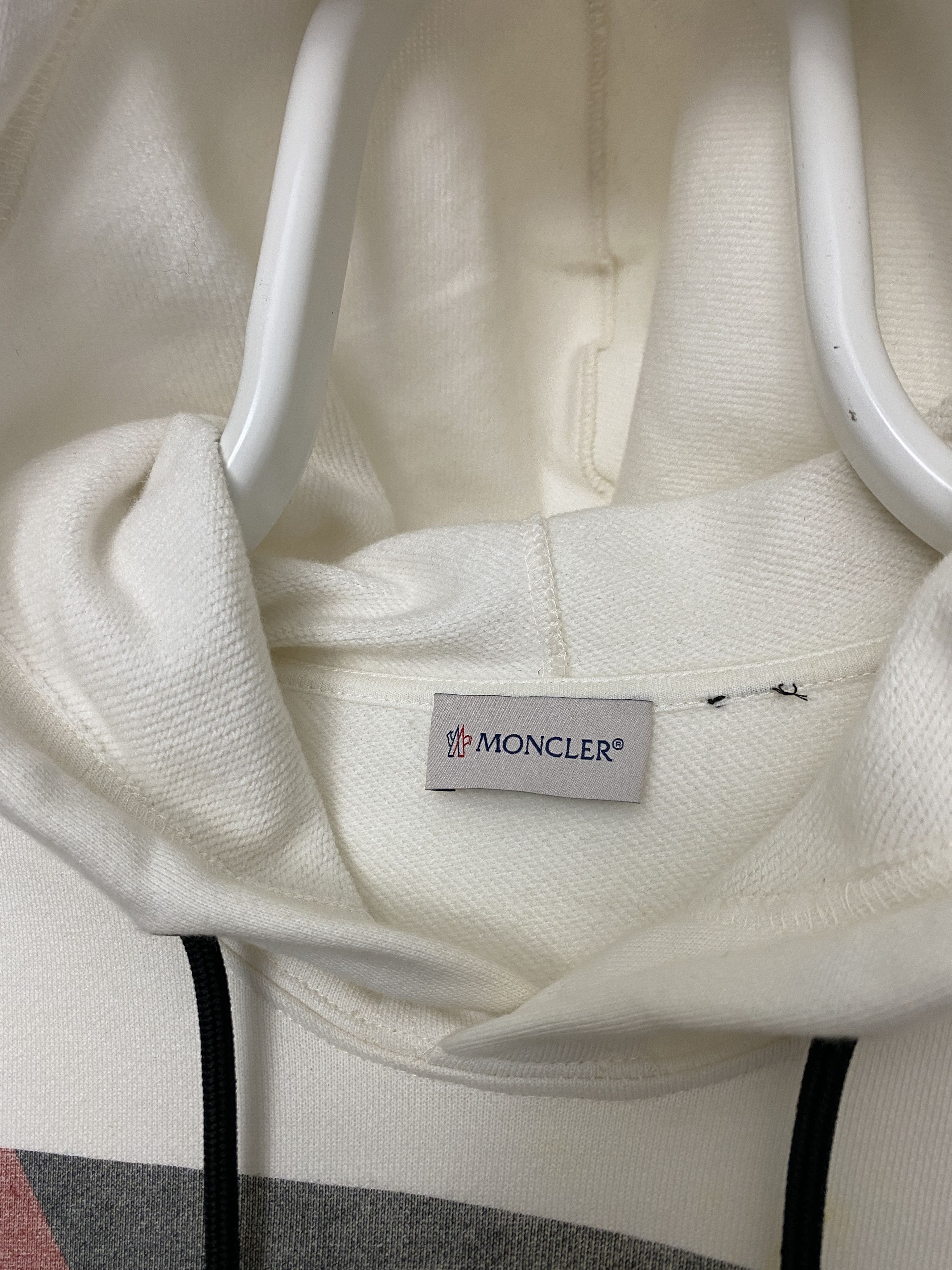 Craig Green × Moncler Moncler Genius Craig Green Hoodie Big Logo Beige Size S Size US S / EU 44-46 / 1 - 4 Thumbnail