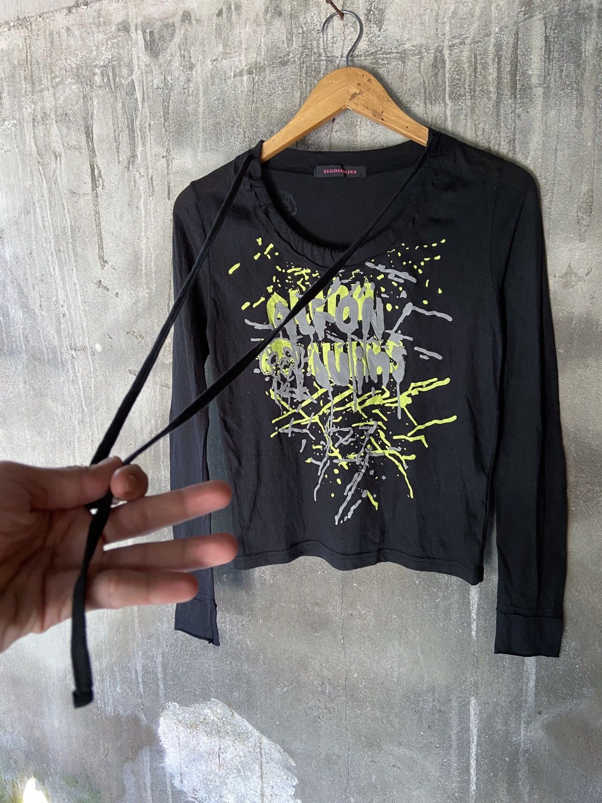 Japanese Brand ALGONQUINS ART WORK DESIGN LONG SLEEVE Size US S / EU 44-46 / 1 - 1 Thumbnail