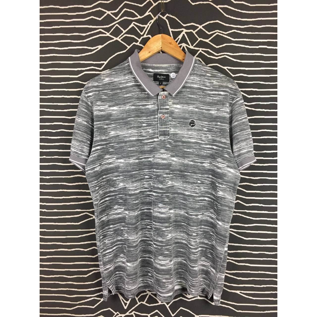 Pepe Jeans Pepe Jeans London Abstract Pattern Casual Wear Polo Tee Size US L / EU 52-54 / 3 - 1 Thumbnail