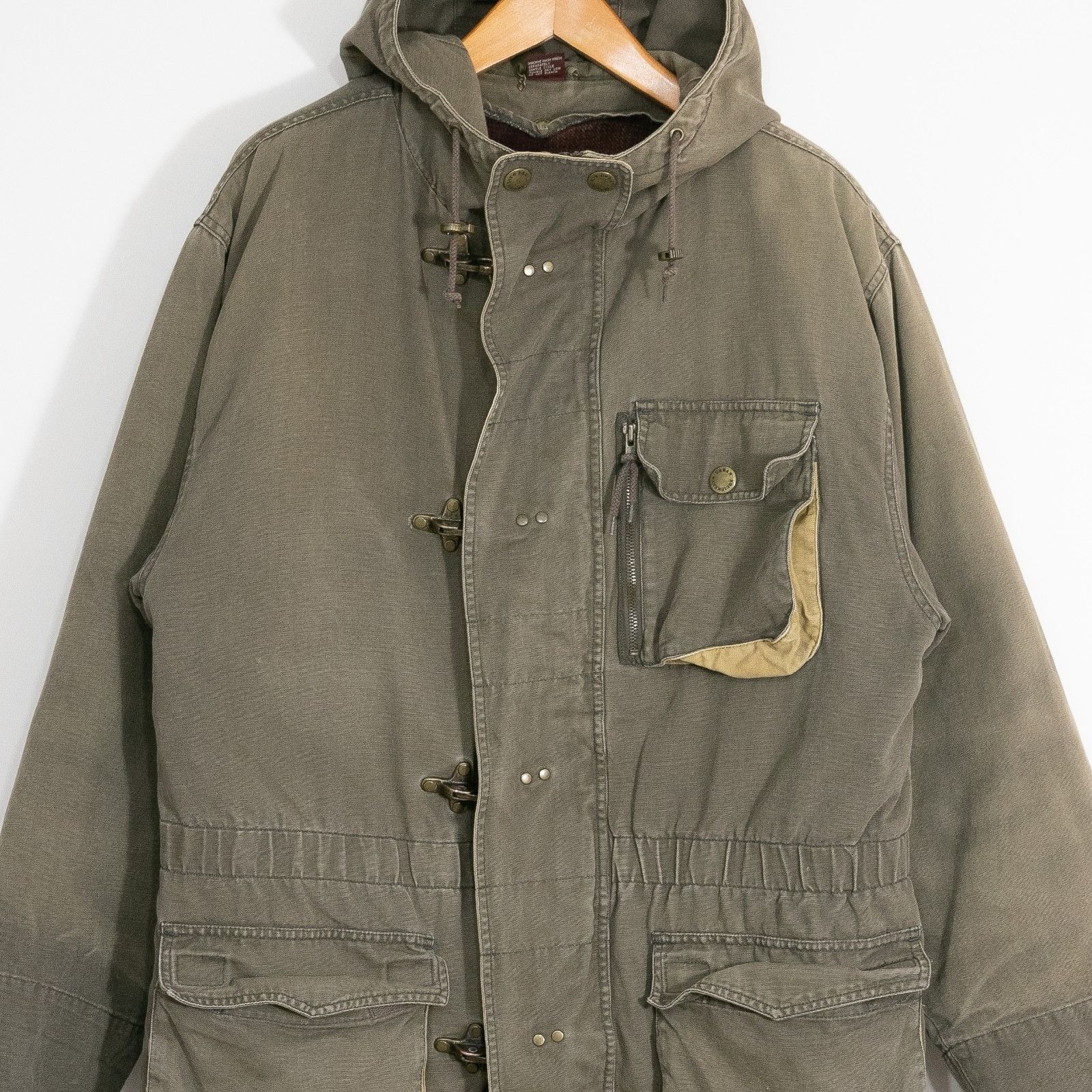 Urban Equipment Vintage Urban Equipment Canvas Field Coat Med Fireman Clasp Size US M / EU 48-50 / 2 - 2 Thumbnail