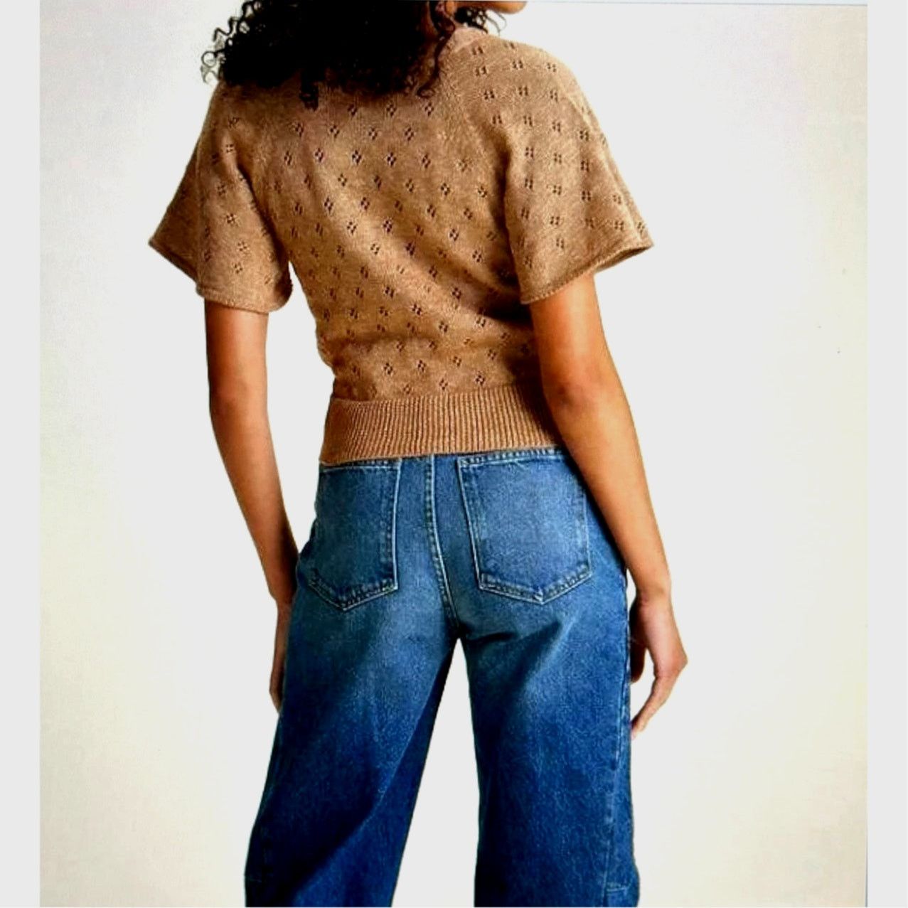 Other St Roche Ballet Top Cotton Superfine Alpaca Caramel L Size L / US 10 / IT 46 - 4 Thumbnail