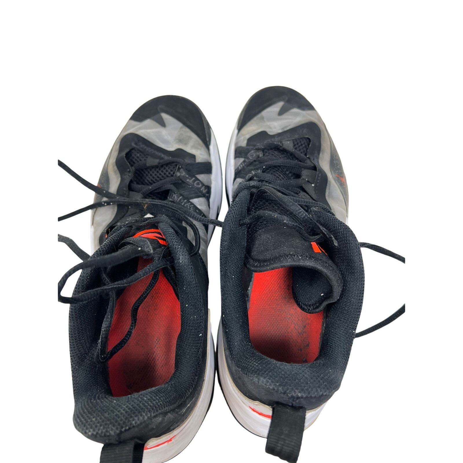 Nike Jordan One Take 3 Black White Bright Crimson Shoes Mens 8.5 Size US 8.5 / EU 41-42 - 6 Thumbnail