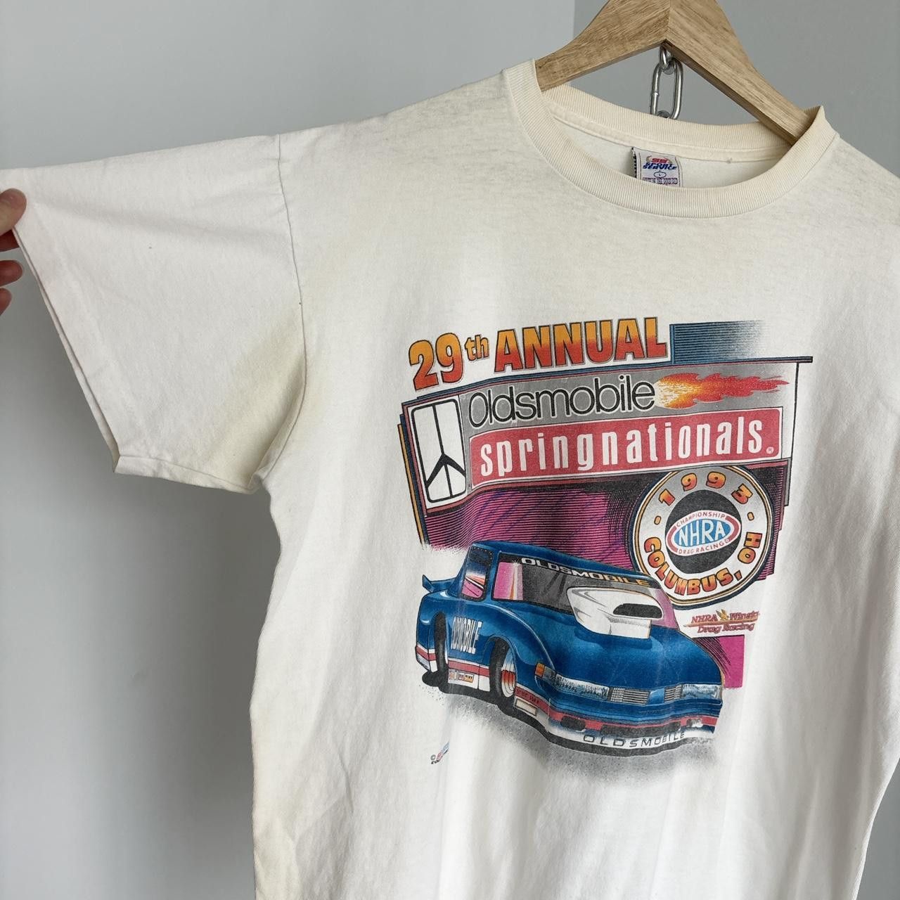 Other Vintage 1993 Winston Drag Racing Tee NASCAR Size Large Size US L / EU 52-54 / 3 - 4 Thumbnail