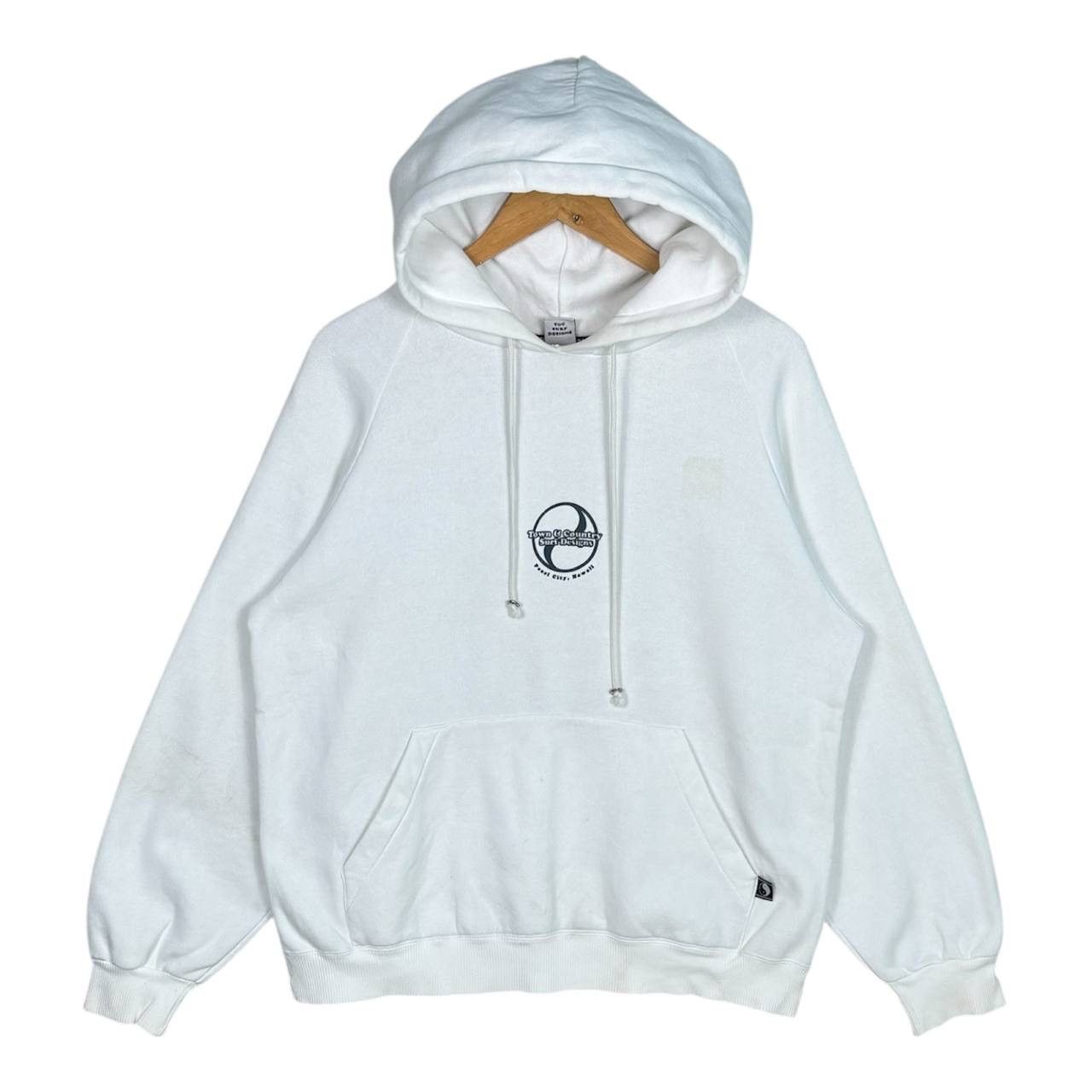 Vintage Vintage 90s T&C Surf Design Hoodie Sweatshirt Size US M / EU 48-50 / 2 - 1 Thumbnail