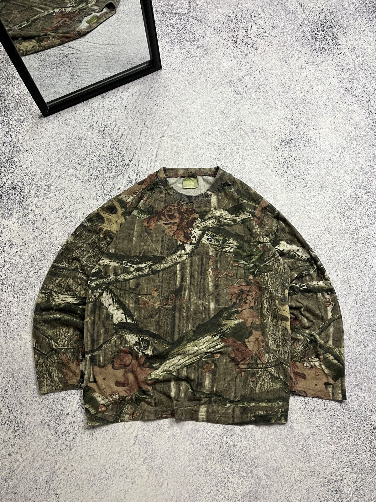 Realtree × Vintage Crazy Faded Vintage Realtree Mossy Oak Camo Long Sleeve Size US M / EU 48-50 / 2 - 1 Thumbnail