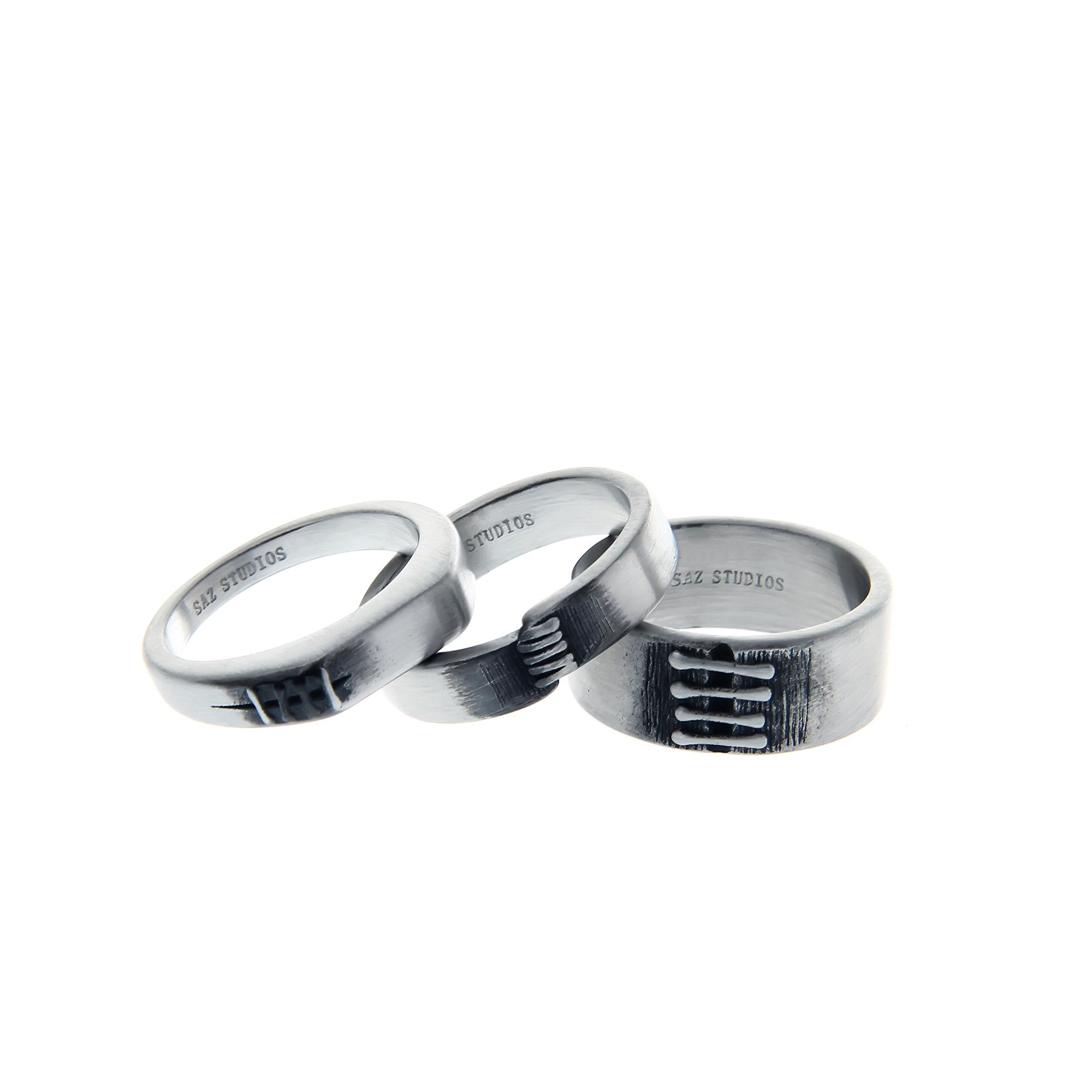 Jewelry New Design Jewelry Rings Open Size Chrome Ring (Size 7-13) Size ONE SIZE - 5 Thumbnail