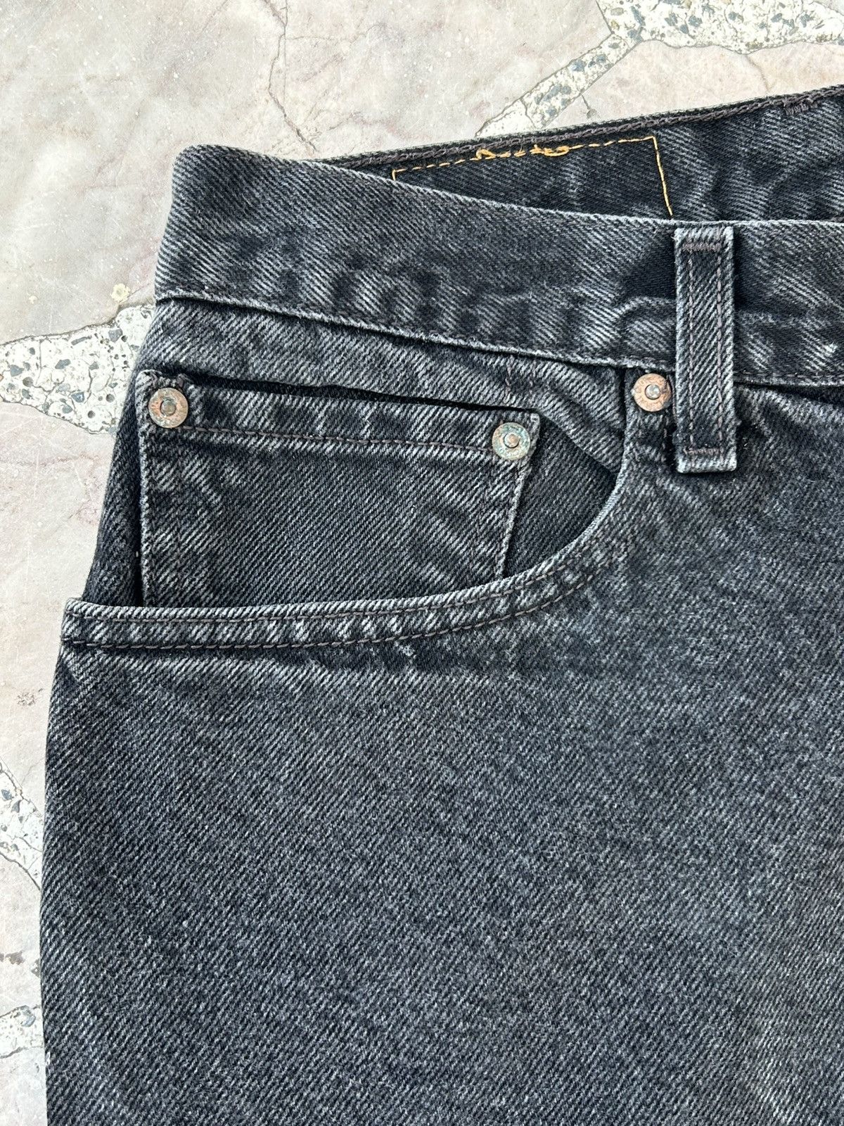 Levi's Levis 560 W46 Superblack Denim Jeans Size US 44 / EU 60 - 5 Thumbnail