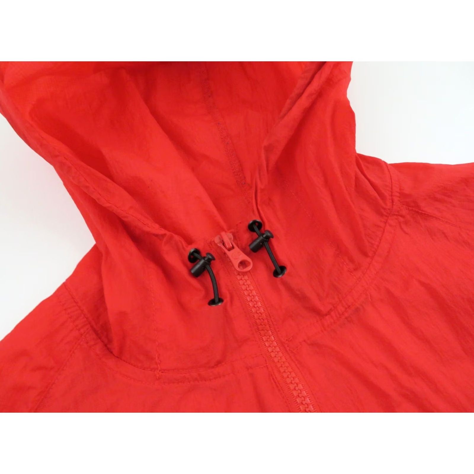 Champion VINTAGE Champion Anorak Jacket Mens Large Red 90s Y2K Windbreaker Rain Coat Running Size US L / EU 52-54 / 3 - 7 Thumbnail
