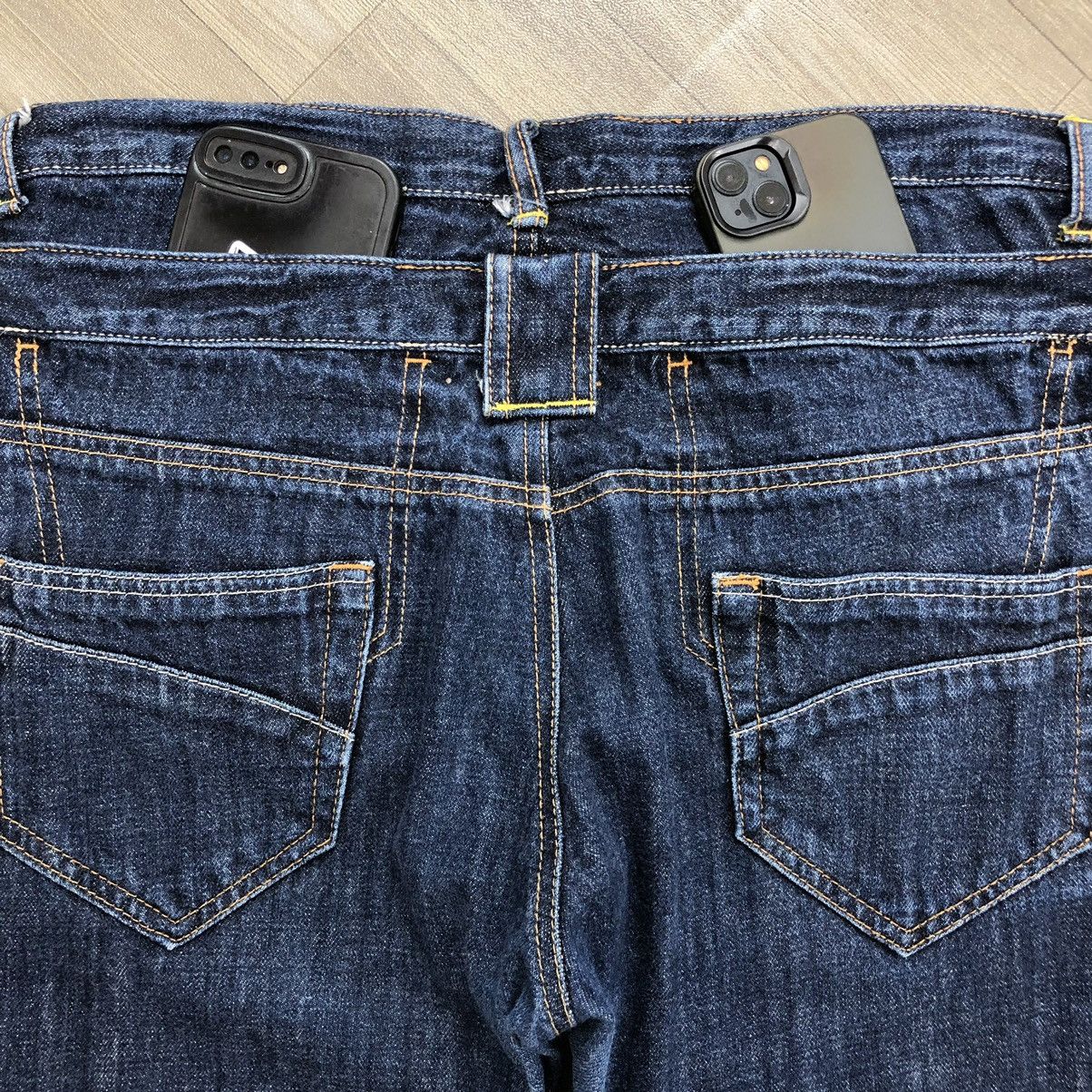 If Six Was Nine × Japanese Brand × PPFM Y2K Spunky Gals Double Waist Multipocket Bust Pants Jeans Size US 36 / EU 52 - 15 Thumbnail