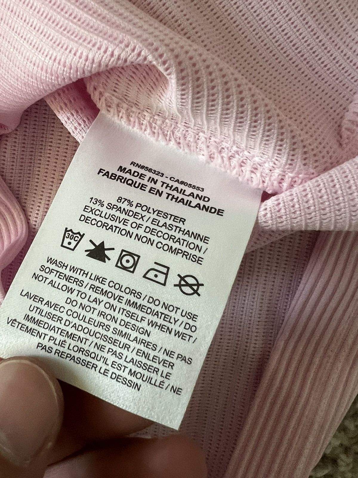 Nike Nike Dri-FIT Victory VNR Light Pink Golf Polo Shirt Size L / US 10 / IT 46 - 8 Thumbnail
