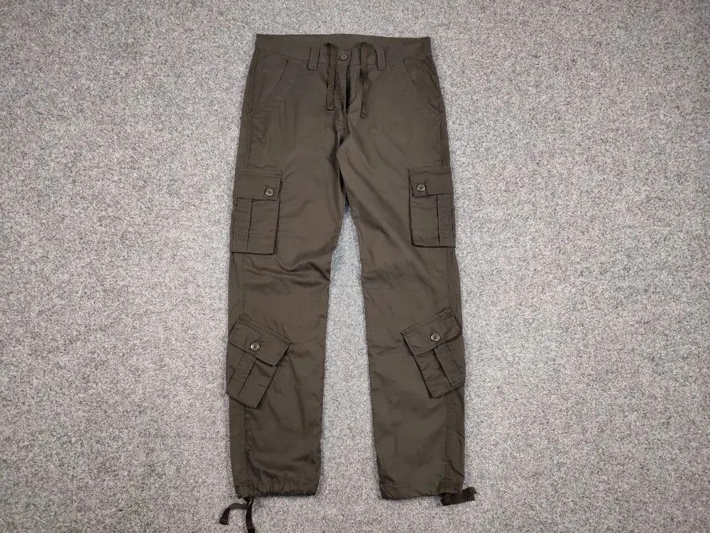 Japanese Brand Vintage baggy Japan Multi Pocket Cargo Pants Travis Style Size US 32 / EU 48 - 4 Thumbnail