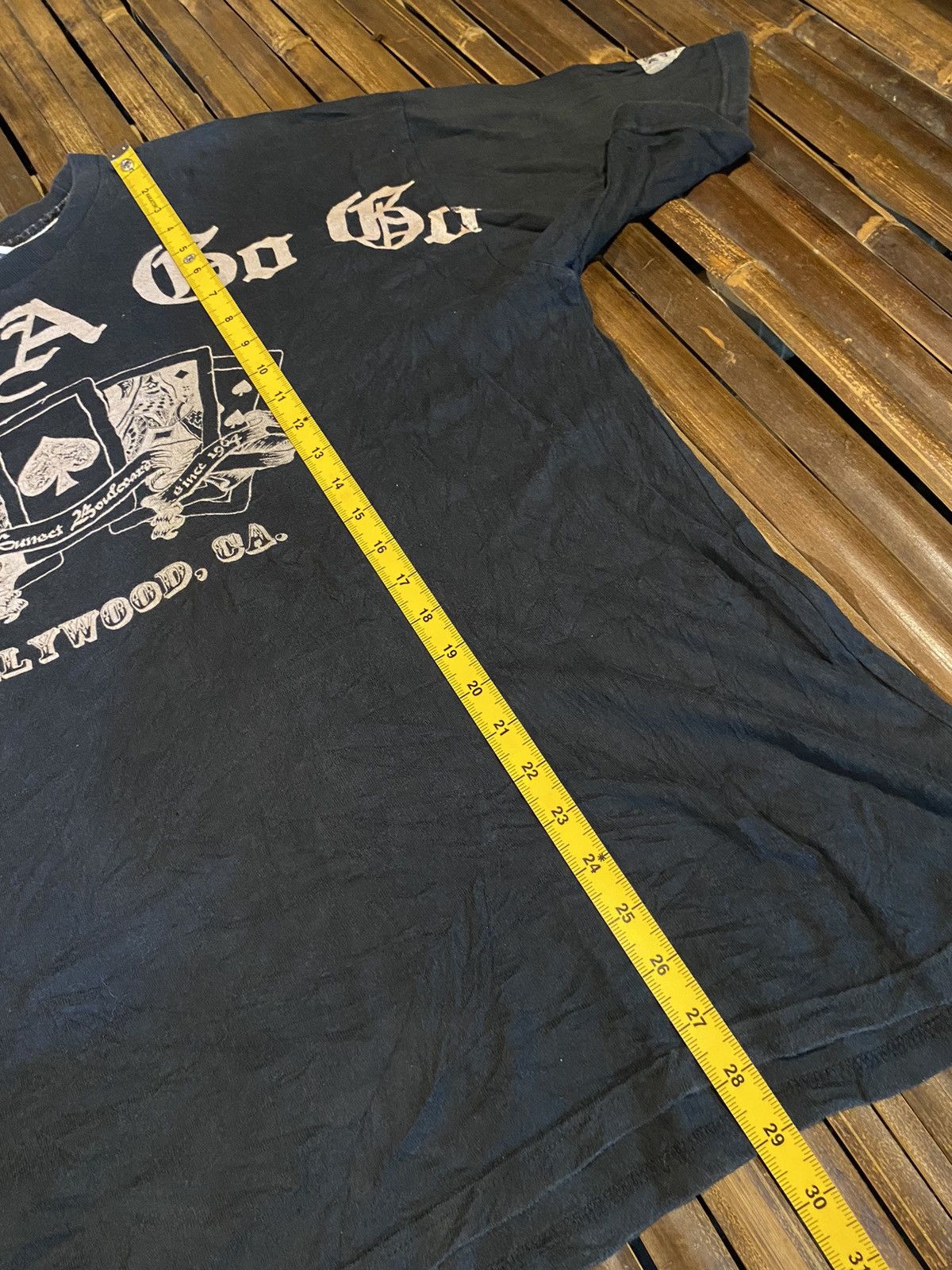 Vintage WHISKY A GOGO PUNK TSHIRT Size US XL / EU 56 / 4 - 12 Thumbnail