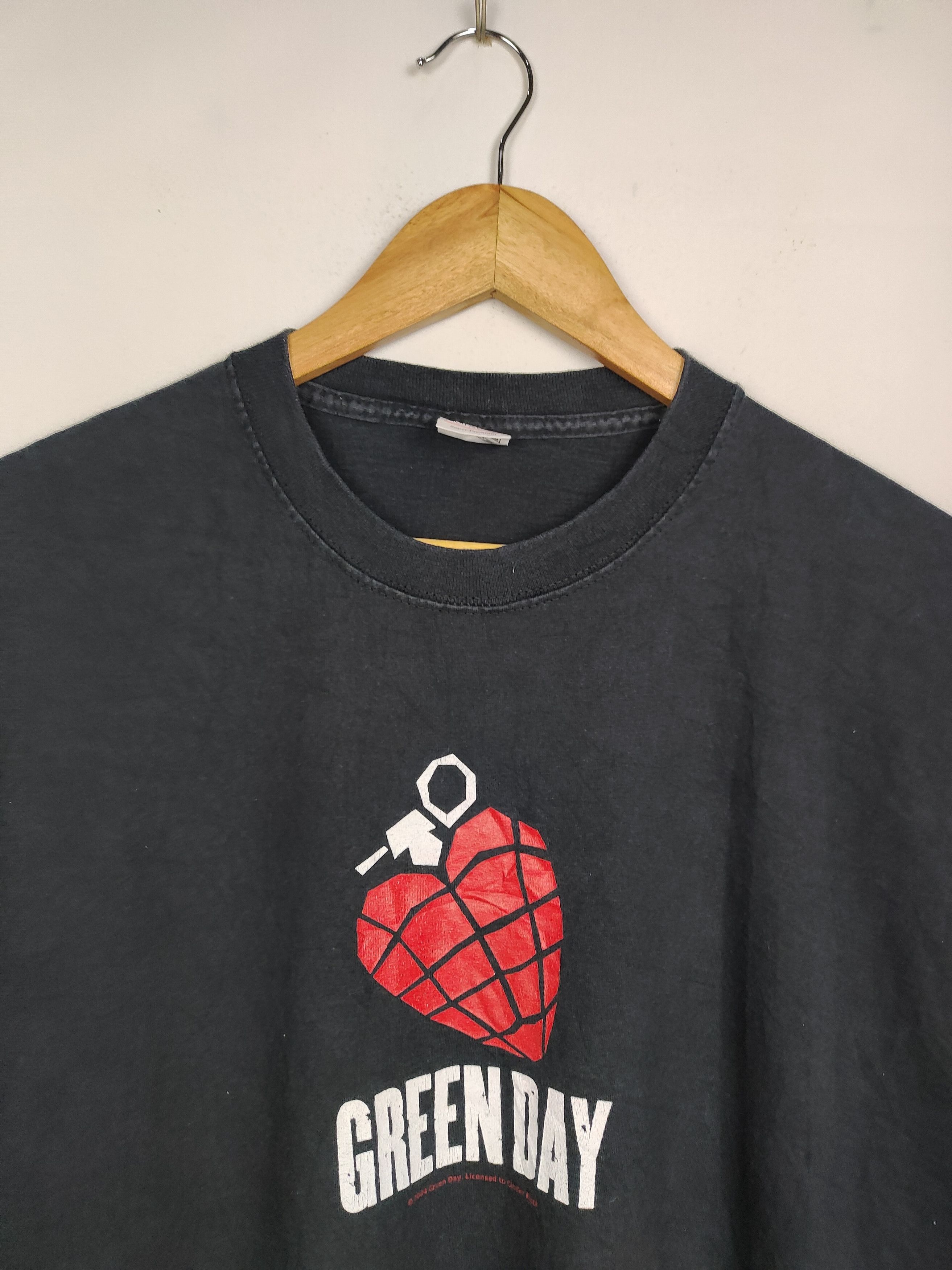 Band Tees × Vintage Vintage 2004 Greenday Band Shirt Size US XL / EU 56 / 4 - 2 Thumbnail