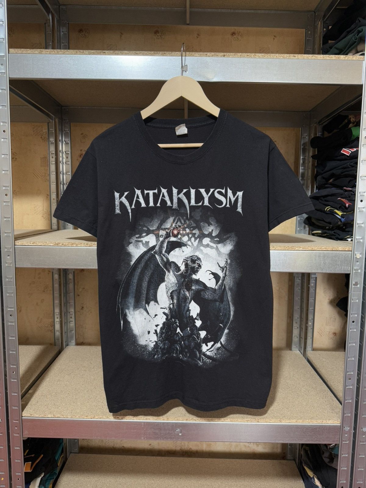 Band Tees × Vintage Vintage 2020 Cataclysm Unconquered Rock T-Shirt Y2K Hype Size US M / EU 48-50 / 2 - 1 Thumbnail