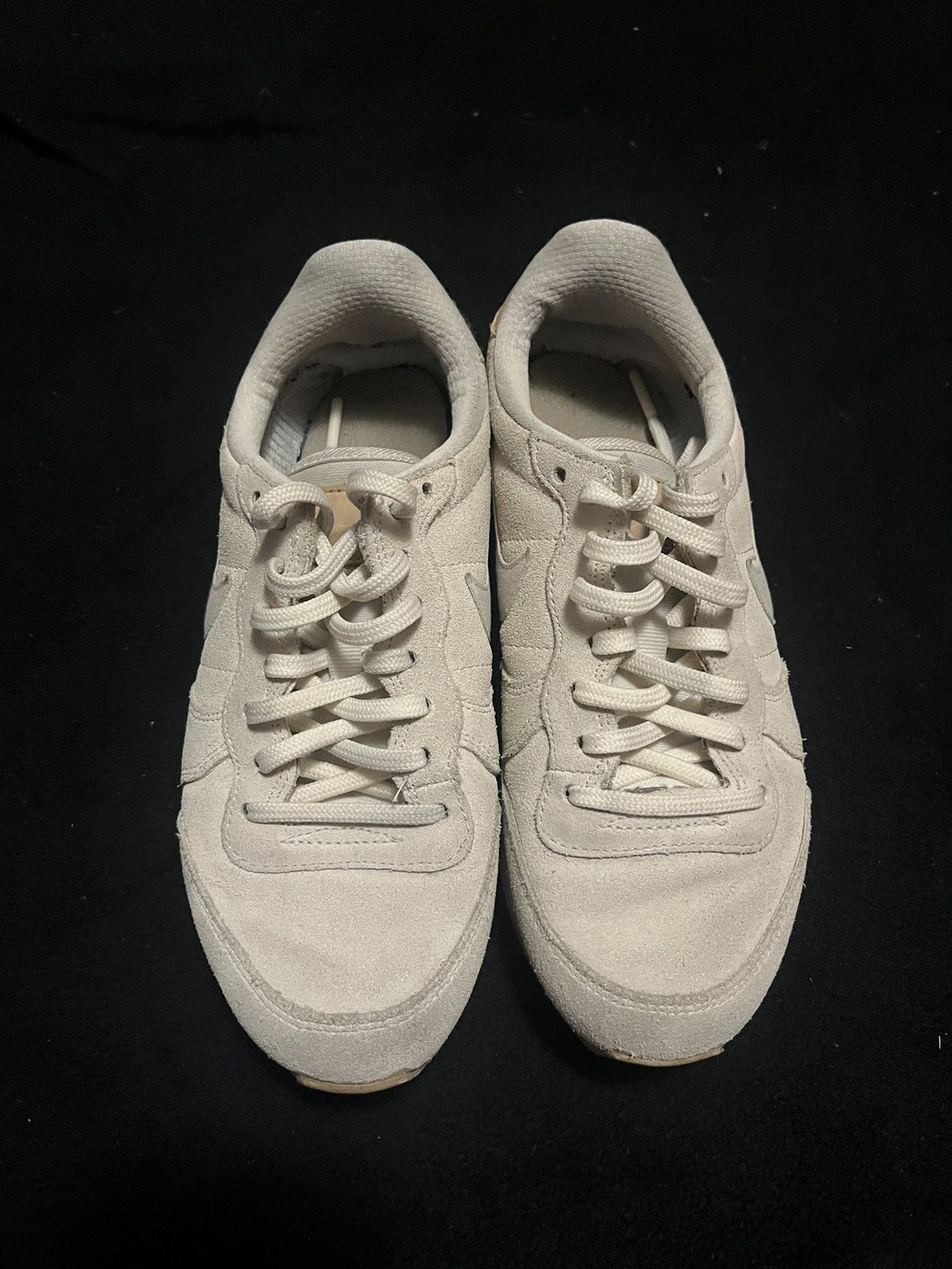 Nike NIKE WMNS INTERNATIONALIST PRM "PALE IVORY" Size US 6 / IT 36 - 3 Thumbnail