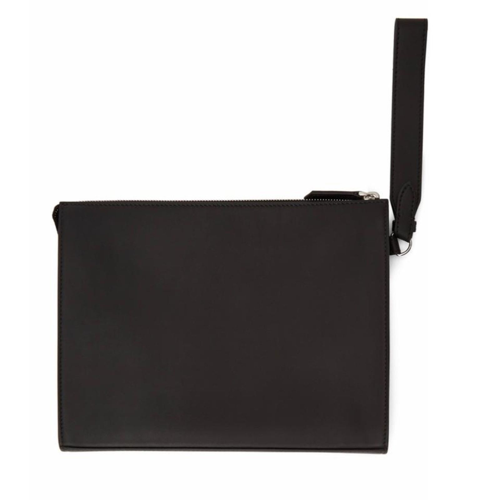 Fendi logo embossed leather wristlet pouch Size ONE SIZE - 2 Thumbnail