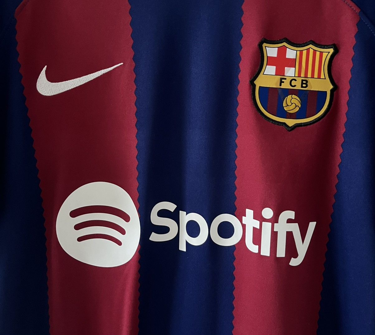 Barcelona nike 2023/2024 domowa Cubarsi — zdjęcie 6