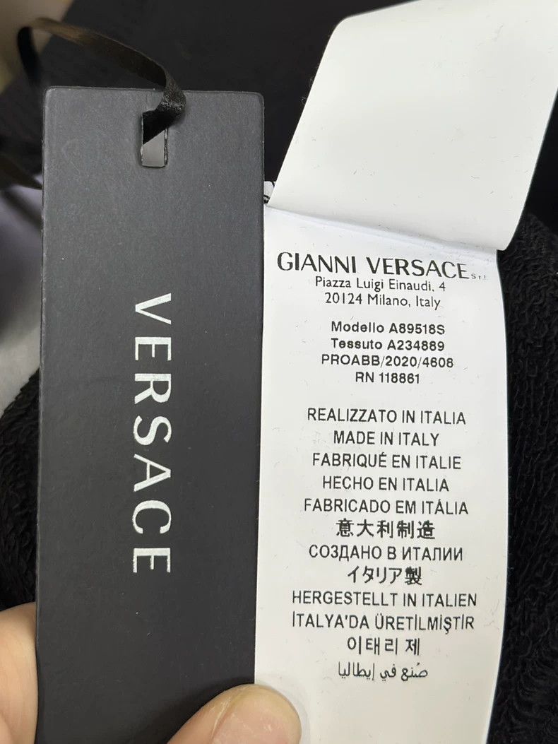 Versace Versace Men's embroidered crew neck sweatshirt with long s Size US L / EU 52-54 / 3 - 8 Thumbnail